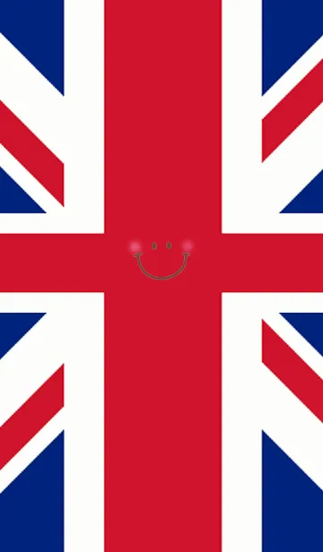 [LINE着せ替え] ユニオンジャック風3+スマイルの画像1