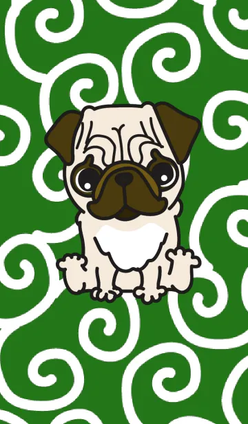 [LINE着せ替え] パグパグパグの画像1