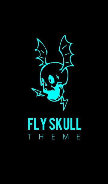 [LINE着せ替え] フライ スカル スタイル 2の画像1