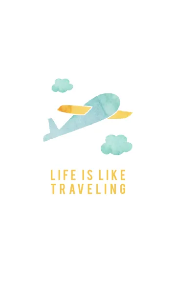 [LINE着せ替え] Life is like travelingの画像1