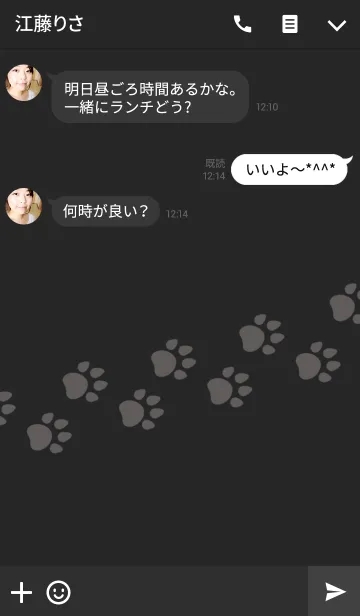 [LINE着せ替え] Wild footprints(for japan)の画像3