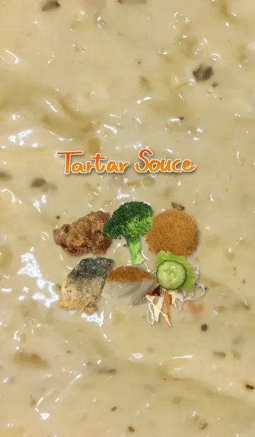 Tartar sauce タルタルソースの海にダイブの着せ替えメイン画像