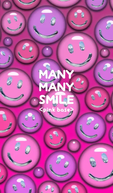 MANY MANY SMILE <pink base>の着せ替えメイン画像