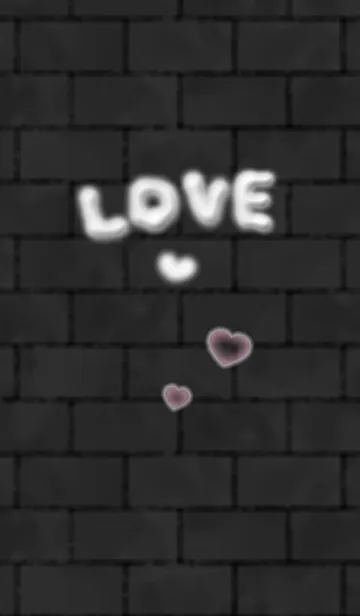 [LINE着せ替え] 愛の証32(黒)の画像1