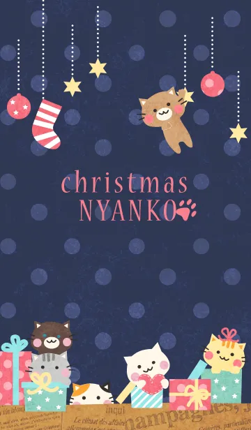 Christmas NYANKOの着せ替えメイン画像