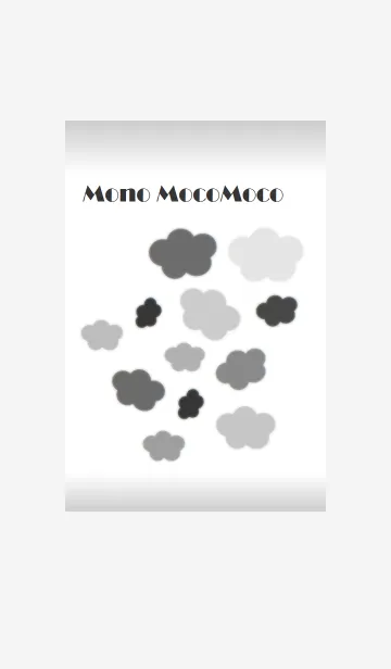 [LINE着せ替え] MONO MOCOMOCOの画像1