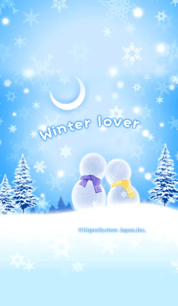 [LINE着せ替え] Winter loverの画像1