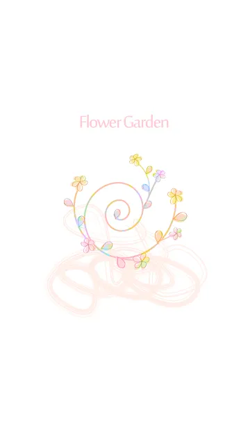 [LINE着せ替え] artwork_Flower garden12の画像1