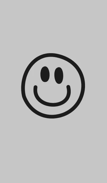 [LINE着せ替え] シンプル スマイル スタイル 6の画像1