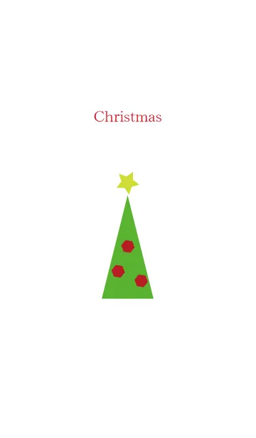 [LINE着せ替え] Simple Christmasの画像1