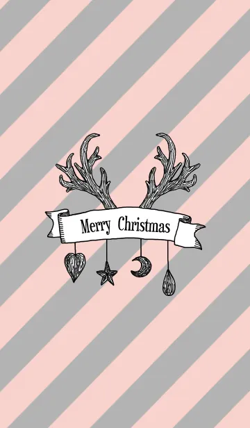クリスマス/角＆オーナメントの着せ替えメイン画像