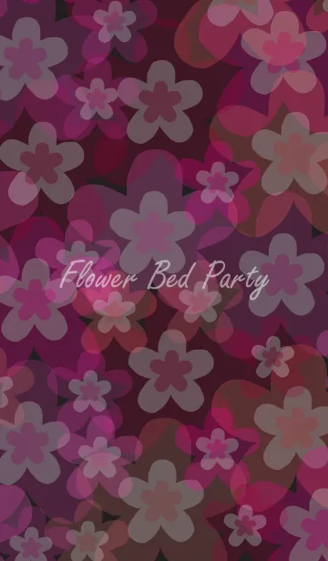 [LINE着せ替え] Flower Bed Partyの画像1