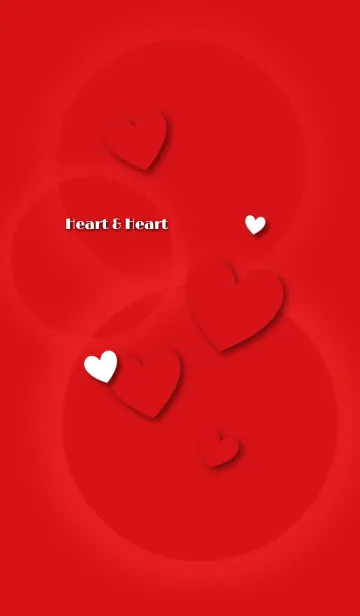 [LINE着せ替え] ♥Heart ＆ Heart♡の画像1