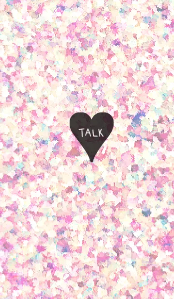 [LINE着せ替え] 透け感ハートの画像1