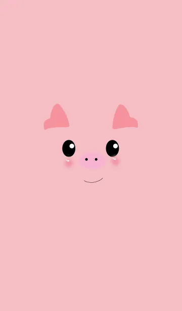 [LINE着せ替え] Little Pink Pig 2の画像1