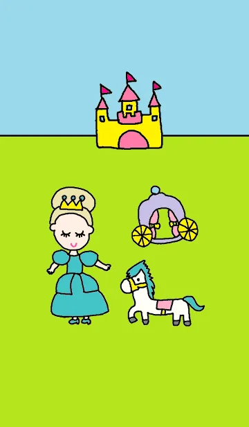 プリンセスの着せ替えメイン画像