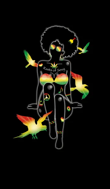 Rasta of Sexy 4 -Black mode- *の着せ替えメイン画像
