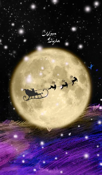 [LINE着せ替え] moonlight snow_02の画像1