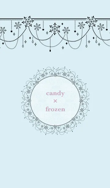 [LINE着せ替え] Candy × frozen 02の画像1