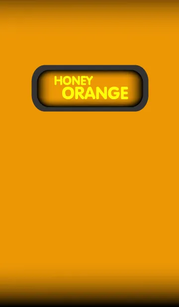 [LINE着せ替え] Simple Honey Orange ＆ Black Theme(jp)の画像1