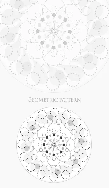 [LINE着せ替え] artwork_ Geometricの画像1