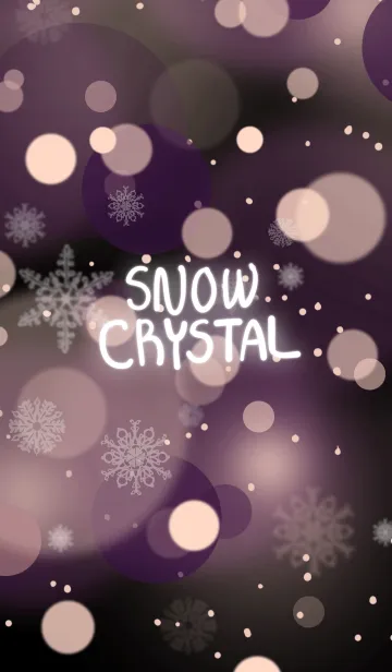 [LINE着せ替え] snow crystal_058の画像1