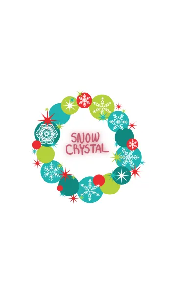 [LINE着せ替え] snow crystal_063の画像1
