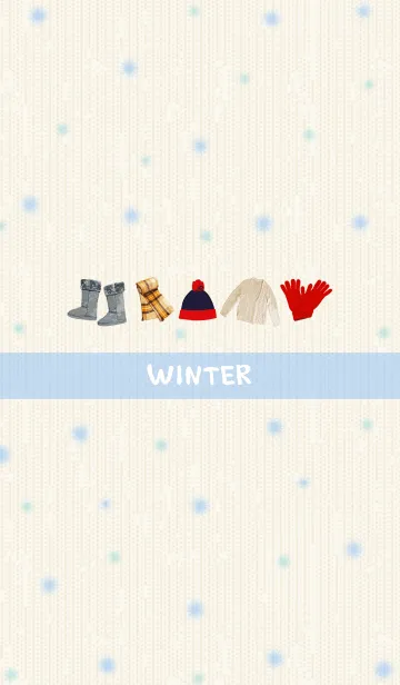 winter fashionのLINE着せ替え