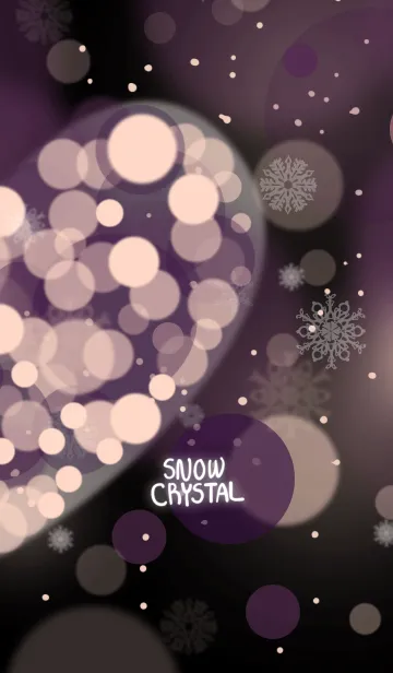 [LINE着せ替え] snow crystal_066_rightの画像1