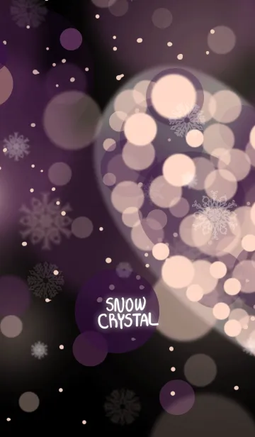 [LINE着せ替え] snow crystal_065_leftの画像1