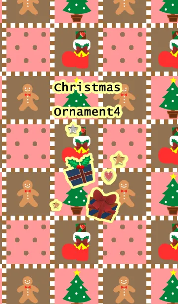 [LINE着せ替え] クリスマス(オーナメント4)の画像1