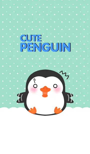 [LINE着せ替え] Cute Fat Penguin Theme(jp)の画像1