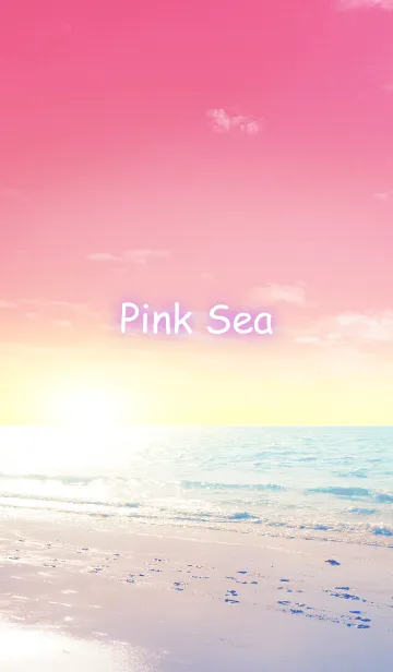 [LINE着せ替え] Pink Seaの画像1