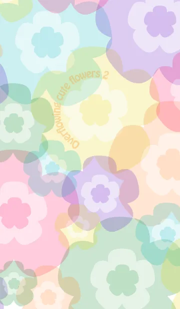 [LINE着せ替え] Overflowing cute flowers 2の画像1