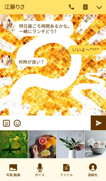[LINE着せ替え] 最強最高金運風水 黄金の太陽と白蛇 3の画像4