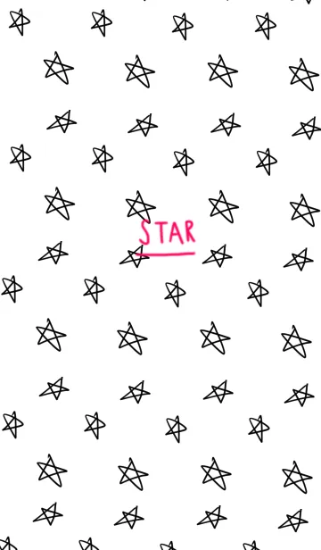 [LINE着せ替え] 手書きの星きせかえの画像1