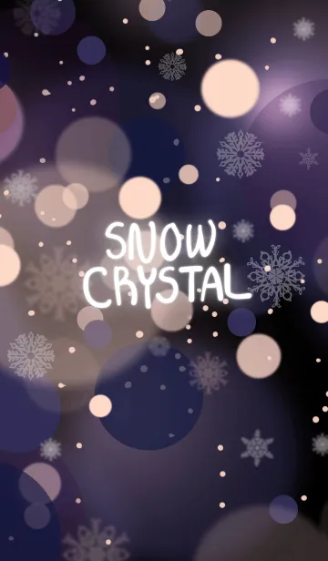 [LINE着せ替え] snow crystal_061の画像1
