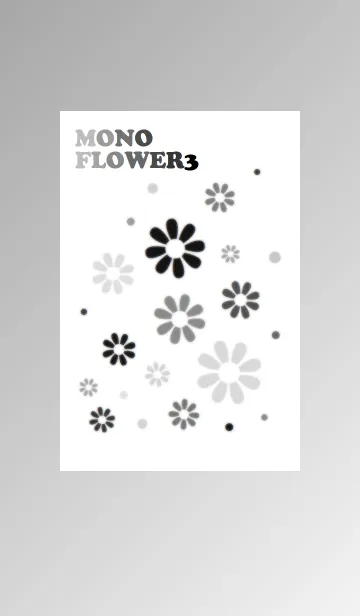 [LINE着せ替え] MONO FLOWER3の画像1