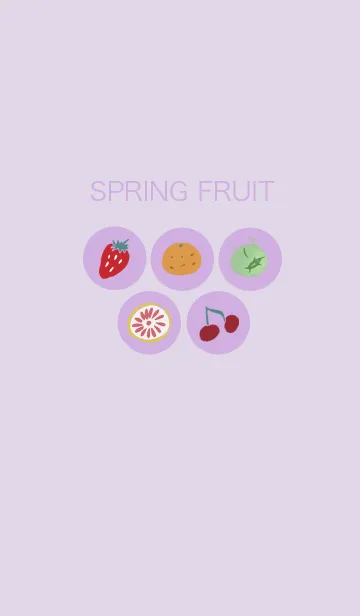 [LINE着せ替え] SPRING FRUITの画像1