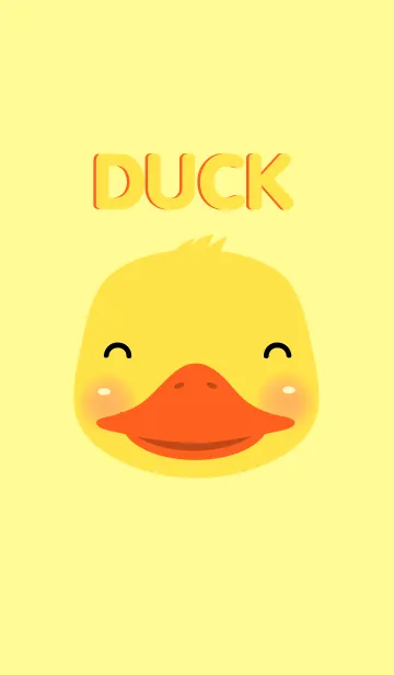 [LINE着せ替え] Simple Cute Duck Face v.3(jp)の画像1