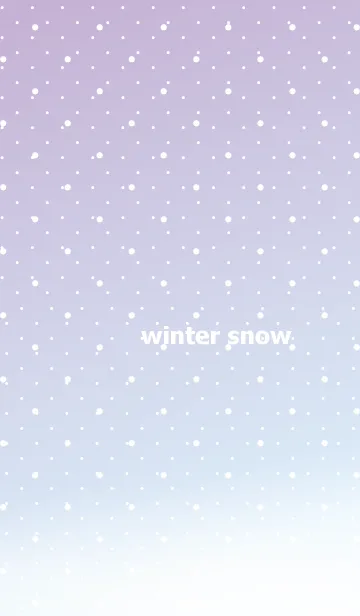winter snow***の着せ替えメイン画像
