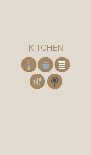 [LINE着せ替え] KITCHEN.の画像1