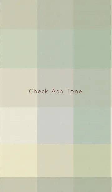 [LINE着せ替え] Check Ash Toneの画像1