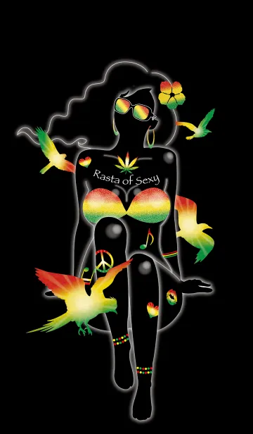 Rasta of Sexy 5 -Black mode- *の着せ替えメイン画像