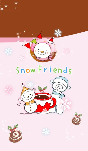 スノーフレンズ 4のLINE着せ替え