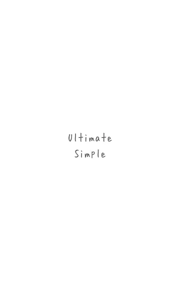 [LINE着せ替え] Ultimate Simple*の画像1