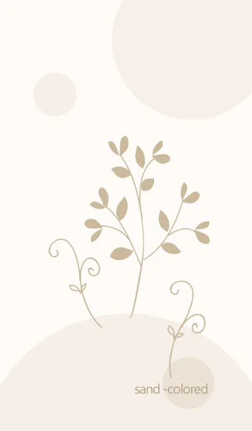 [LINE着せ替え] artwork_sand colored2の画像1