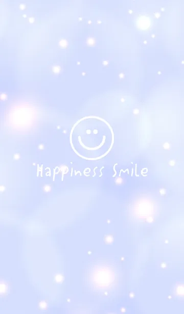 [LINE着せ替え] Happiness Smile -BLUE-の画像1