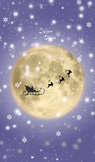 [LINE着せ替え] moonlight snow_09の画像1