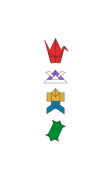 KAWAII ORIGAMIの着せ替えメイン画像